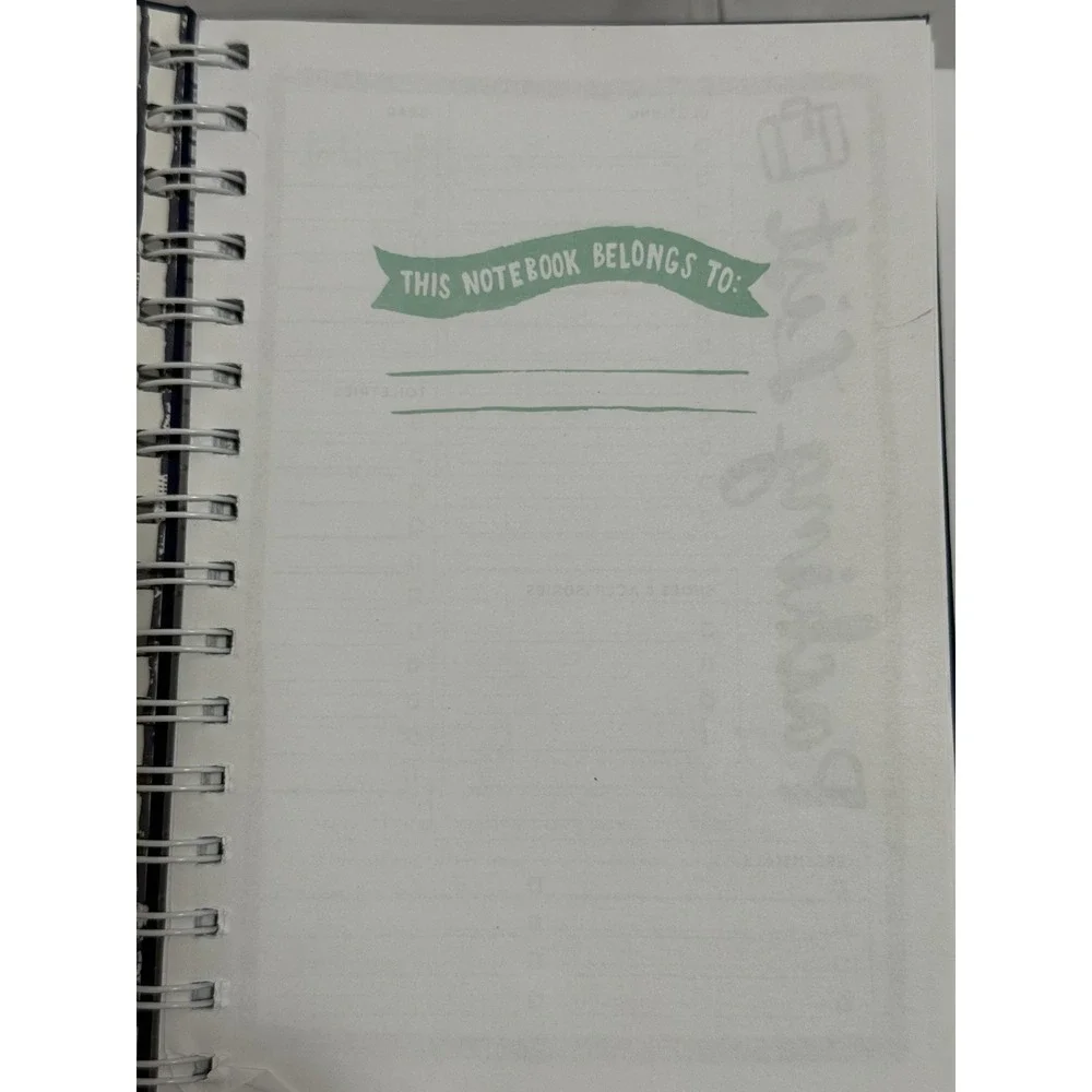 Travel Journal Notebook Diary‎ Navy 